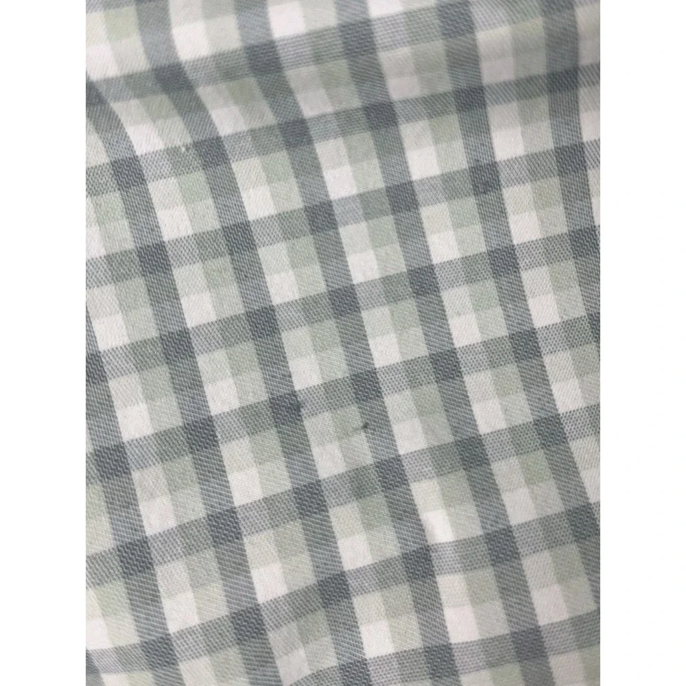 Poncho Shirt Mens 2XL Short Sleeve Check Regular Fit Magnetic Pockets Fishing